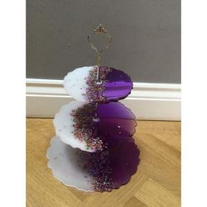 Support à gâteau en résine pour décoration artistique de la maison, vaisselle de fête et décorations de table - Product Image 6