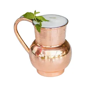 Factory Sale Moscow Mule Copper Mugs Beer Cup New Arrival Barware Copper Mug Hammered Mug for Beer