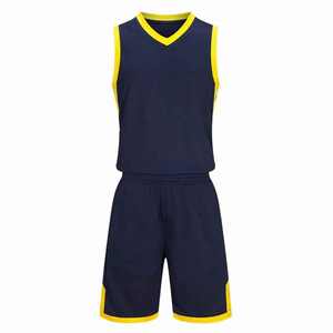 Conjunto de Uniforme Clásico de Baloncesto para Equipos |   Pantalones Cortos de Malla de Alta Densidad |   Diseño Personalizable sin Mangas de The Talent Sports - Product Image 1