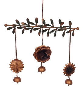 Guirlande décorative de Noël en métal en forme de feuilles pour la décoration de la maison, guirlande décorative de Noël en fer galvanisé en forme de fleurs - Product Image 6