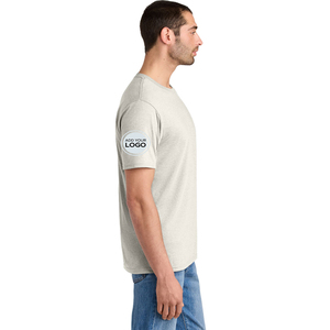 Wholesale Bulk Tri-blend Cotton Poly Rayon T Shirts High Quality Streetwear Blanks Custom Logo T Shirt - Product Image 4