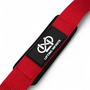 Correas de Muñeca para Levantamiento de Pesas con Logotipo Personalizado, Correas de Gimnasio Resistentes para Peso Muerto, Levantamiento de Potencia, Fisicoculturismo, OEM - Product Image 4