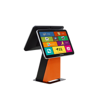 Zhongji A5 15,6 pulgadas Smart AI Recognition POS System Escala de pantalla táctil con pago facial Software todo en uno