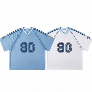 Camiseta Deportiva de Malla 100% Algodón Personalizada OEM, Camiseta de Alto Rendimiento Extra Grande, Ligera, Anti-Pilling, de Secado Rápido para Hombre - Product Image 1