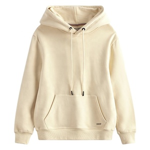 Men's European Style Thick Pullover Plain Heavyweight Hoome Hoodies Warm 500 Gsm Sweat Shirt - Product Image 4