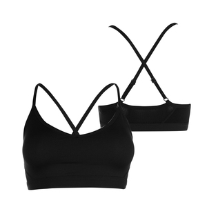 Sujetador Deportivo de Yoga para Mujer a Precio Económico, de Alta Calidad, Espalda Cruzada, Transpirable, que Absorbe la Humedad, de Spandex/Poliéster, Ropa Deportiva Cómoda - Product Image 2