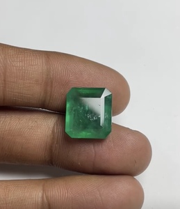 Émeraude naturelle de qualité supérieure de Zambie, pierre précieuse en vrac, pierre verte de haute qualité pour la fabrication de bijoux, bague, pendentif - Product Image 4
