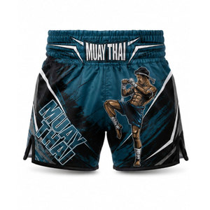 Shorts de Muay Thai y MMA para Mujer, Personalizados, Cintura Elástica, Satén/Nailon/Poliéster, para Entrenamiento y Competencia - Product Image 2