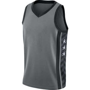 INDEX APPAREL Men's Sleeveless Basketball Jersey V-Neck Sublimated Geometric Print Moisture Wicking <b>Athletic</b> Fit - Product Image 3