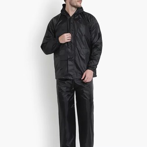 Survêtement unisexe imperméable coupe-vent à capuche, deux pièces, hiver, imprimé, fermeture éclair intégrale, polyester, nylon, sur mesure, OEM - Product Image 5