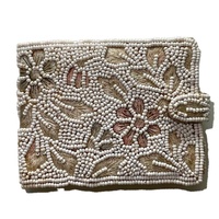 Pochette à monnaie broderie perlée à la main dernière conception de bouteille pour femmes filles mini cadeaux pour la décoration de la maison ou de noël