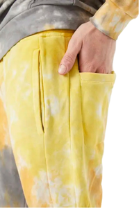 Breathable Winter Men <b>Tie</b> <b>Dye</b> Tracksuit 100% Cotton Hooded Windproof Eco-Friendly Oversize Jogging Pants Wholesale - Product Image 5