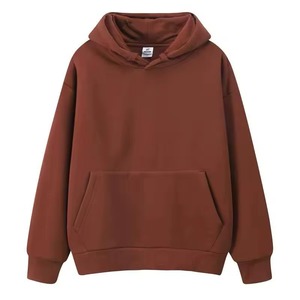 Plus Size Mens <b>Oversized</b> <b>Hoodie</b> Cotton <b>Fleece</b> Casual Pullover Hooded Sweatshirt Custom Logo Pocket Design Streetwear Hoodies - Product Image 4