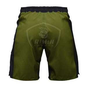 Shorts MMA pour hommes, nouveau style, couleur unie, fabriqués au Pakistan, taille élastique, en vente en ligne. - Product Image 2