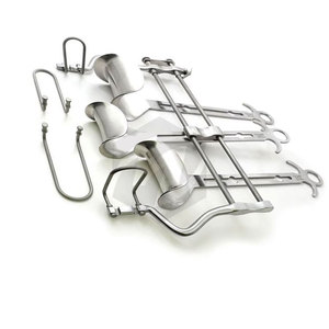 Écarteur chirurgical orthopédique auto-fixant Balfour en acier inoxydable à lames réglables, manuel, certifié CE & MOL, pour chirurgie générale - Product Image 1
