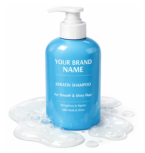 แชมพูเคราตินสำหรับขายส่ง สูตรดูแลเส้นผมสำหรับผมเรียบลื่นและเงางาม ป้องกันผมชี้ฟูและซ่อมแซมผมเสีย (รับผลิตแบรนด์ส่วนตัว) - Product Image 1