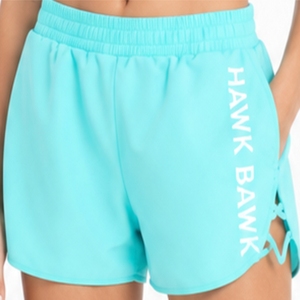 Custom <b>Women's</b> <b>Swim</b> <b>Shorts</b> Turquoise Sport <b>Shorts</b> Elastic Waist Quick Dry Knitted With Pockets Breathable Lightweight <b>Swim</b> <b>Short</b> - Product Image 4