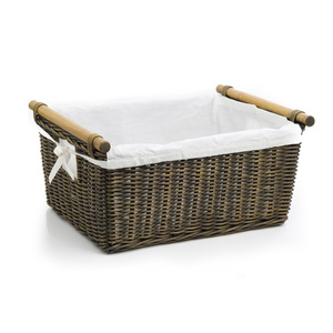 Narrow pole handle <b>baskets</b> handcrafted from rattan great quality kitchen cabinet drawer <b>basket</b> - Product Image 4