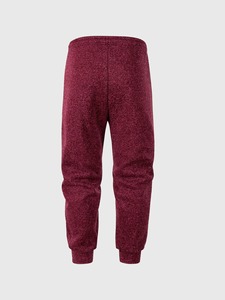 BLUE EAGLE SPORTS Survêtement léger en polyester pour homme, couleur bordeaux, demi-zip, manches longues, couleur unie, décontracté, pour l'hiver, avec poches latérales - Product Image 3