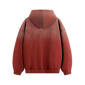 Sudaderas con Efecto Ácido para Invierno, Sudaderas con Efecto Ácido de Color Sólido, Ropa de Moda, Sudaderas con Efecto Ácido - Product Image 2