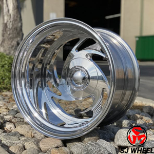 ล้อฟอร์จ SJ รุ่น Polished Racing Style ขนาด 16 17 18 20 22 24 26 5x108 สำหรับรถ Ferrari <span class=keywords><strong>360</strong></span> Modena 355 348 F430 รถสปอร์ตสมรรถนะสูง - Product Image 1