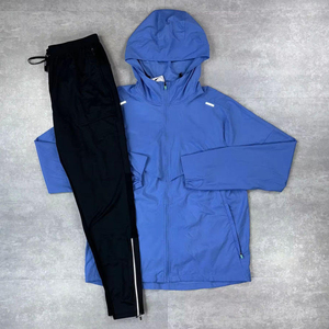 high quality Lightweight Summer <b>Running</b> <b>Jacket</b> Waterproof <b>Reflective</b> Windbreaker for Sports Training Set Style tracksuit - Product Image 1