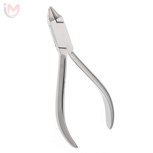 Pince orthodontique manuelle en argent à 30 mors, coupe en V, pour extrémité distale, à coupe droite et coupes en V, pour usage chirurgical - Product Image 6