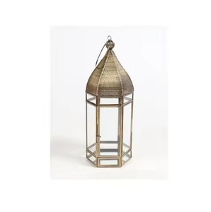 Lanterne en métal décorative pour table, porte-bougie pour mariage, fête, restaurant, hôtel, maison, jardin, centre de table - Product Image 6