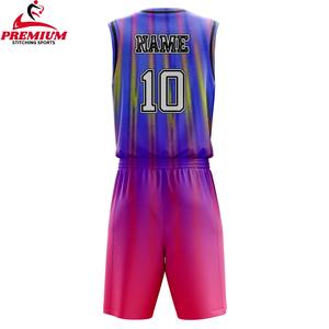 Uniforme de Baloncesto Personalizado 2026, Diseño Impreso, Transpirable, que Absorbe la Humedad, Tallas Grandes, Servicio OEM, Unisex, para Equipos y Clubes - Product Image 2