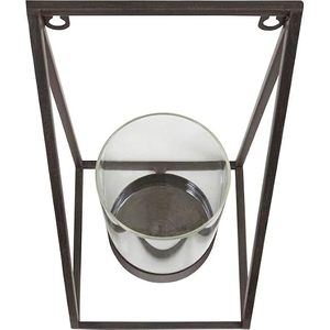 Handcrafte Metal Wall Hanging Candle Holder Decorative Wall <b>Sconce</b> Candle Stand Rustic Vintage Home Decor Hanging Candle Lantern - Product Image 2