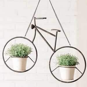 Support mural métallique robuste pour plantes, support de pot de fleurs intérieur/extérieur, support décoratif moderne pour jardin - Product Image 4