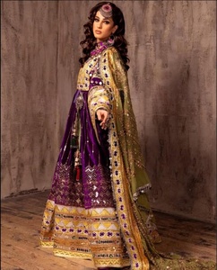 Robe afghane de style pashtun, fraîche et authentique, avec une touche tribale, robe nomade afghane Kuchi, design régional, robes de mariage, style afghan. - Product Image 4