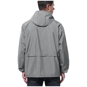 Chaqueta Cortavientos Ligera Personalizada para Hombre, Impermeable, Transpirable, para Deportes al Aire Libre - Product Image 3