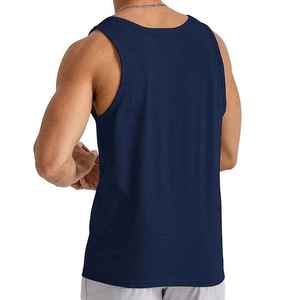 Débardeur Hip Hop Homme Personnalisé ODM Imprimé Graphique Coton Polyester Sans Manches Streetwear Gym T-shirt Mode Été 2025 - Product Image 4