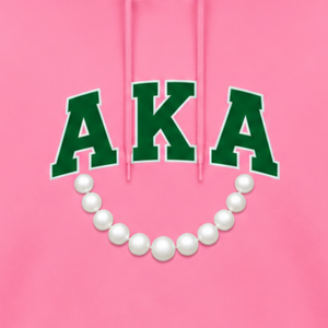 Sudadera con Capucha Rosa Personalizada con Bordado 1908 para Mujer, Cómoda, Holgada, de Manga Larga, de Forro Polar, con Letras Griegas - Product Image 6
