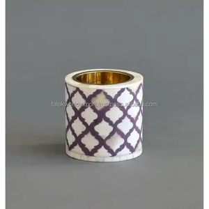 Ensemble de brûleur à encens en nacre blanche de conception optimale, incrustation florale en nacre, porte-encens, plateau à bakhoor, cadeaux pour la décoration de la maison arabe - Product Image 1