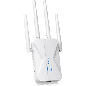 Ripetitore WiFi Dual Band AC1200Mbps (5.8GHz/2.4GHz) con Porta Ethernet, Prodotto Smart Home per Uso Domestico - Product Image 1
