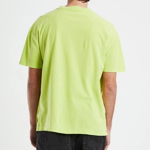 เสื้อยืดโอเวอร์ไซส์ผู้ชาย ผ้าฝ้าย 100% สีตามสั่ง ระบายอากาศได้ดี เป็นมิตรกับสิ่งแวดล้อม เสื้อแฟชั่น สกรีนโลโก้ได้ แขนสั้น - Product Image 2