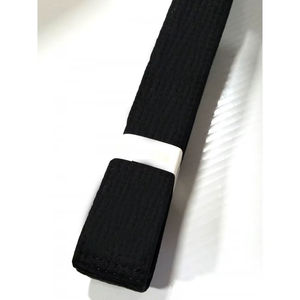 Ceintures de Taekwondo vertes et jaunes 100% coton, unisexes pour adultes, ceintures d'uniforme d'arts martiaux respirantes, ceintures de karaté unies teintes - Product Image 6