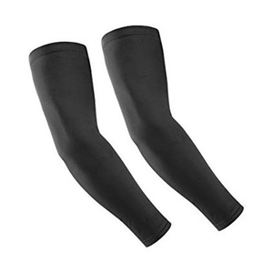 GEO BROTHERS Men's Black <b>Compression</b> <b>Arm</b> <b>Sleeves</b> for Cycling/Running/Gym-Spandex/Polyester Anti-UV Quick Dry Customizable Logo - Product Image 6