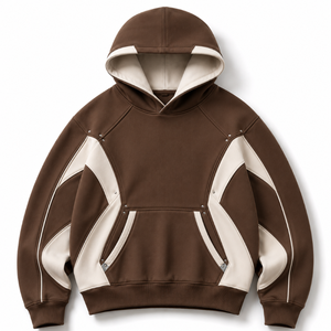 Sudadera con Capucha Extra Grande Estilo Y2K, Fabricante de Ropa de Marca Privada con Forro Polar Grueso - Product Image 1