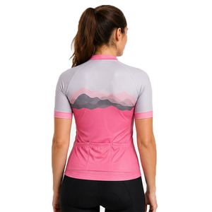 Women Bike Jersey Short Sleeve Quick Dry Women Cycling Jersey Road Bike <b>Shirt</b> Summer Biking <b>Shirt</b> Women - Product Image 2