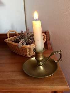 Handmade <b>Iron</b> Candle Stand Heat Resistant for Home Decoration - Product Image 1
