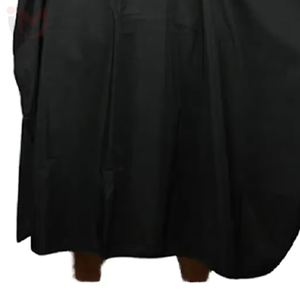 Capes de coiffure personnalisées confortables en polyester avec col en silicone pour la coupe de cheveux - Product Image 2