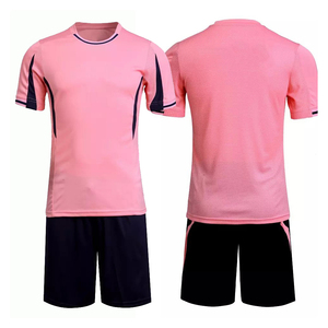 Ensembles d'uniformes de football personnalisés avec logo, maillot de foot en polyester à séchage rapide, couleur unie, tenue de football, maillot de foot - Product Image 1
