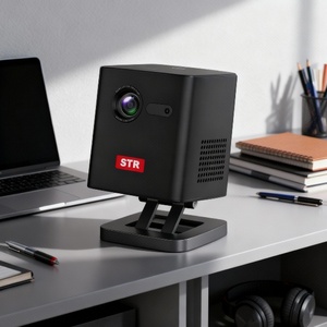 ซูเด็กซ์ STR-MP1000 แอนดรอยด์ ไวไฟมินิโปรเจคเตอร์สมาร์ท LED DLP 4K 3D โฮมเธียเตอร์แบบพกพาโรงภาพยนตร์บีมเมอร์ - Product Image 1