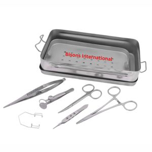 Juego de Instrumentos Microquirúrgicos Manuales Básicos al por Mayor, Herramientas de Microcirugía Manuales de Acero Inoxidable Reutilizables - Product Image 1