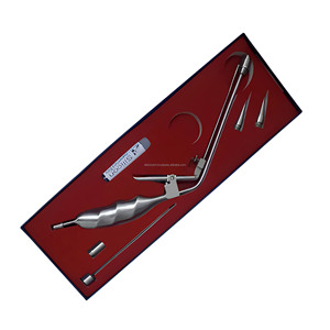 Ligateur d'hémorroïdes manuel en acier inoxydable avec anneaux en silicone et mandrin – Instruments de ligature pour hémorroïdes – Fournisseur en gros - Product Image 1