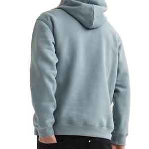 Pull décontracté de couleur unie printemps et automne pull doux absorbant la sueur respirant sweat à capuche personnalisé pour hommes - Product Image 4