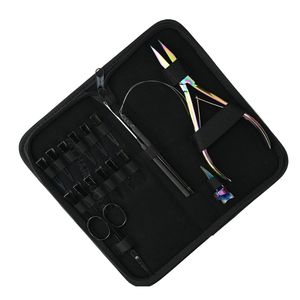 Kit de herramientas al por mayor para extensiones de cabello: microperlas, alicates de crimpado plano, anillos separadores, gancho para tirar, clips de seccionamiento - Product Image 6